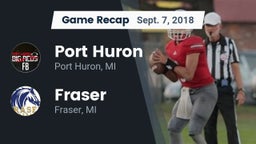 Recap: Port Huron  vs. Fraser  2018
