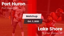 Matchup: Port Huron vs. Lake Shore  2020