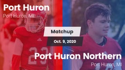 Matchup: Port Huron vs. Port Huron Northern  2020