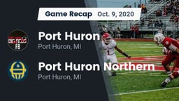 Recap: Port Huron  vs. Port Huron Northern  2020