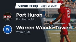 Recap: Port Huron  vs. Warren Woods-Tower  2021