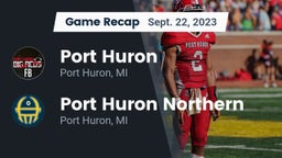 Recap: Port Huron  vs. Port Huron Northern  2023