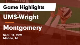 UMS-Wright  vs Montgomery  Game Highlights - Sept. 14, 2021