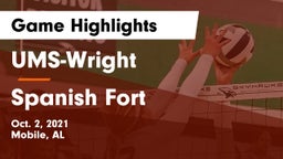 UMS-Wright  vs Spanish Fort  Game Highlights - Oct. 2, 2021