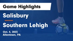 Salisbury   vs Southern Lehigh  Game Highlights - Oct. 4, 2023