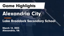 Alexandria City  vs Lake Braddock Secondary School Game Highlights - March 14, 2023