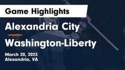 Alexandria City  vs Washington-Liberty  Game Highlights - March 20, 2023