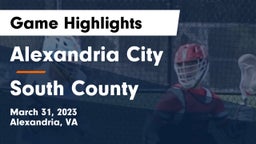 Alexandria City  vs South County  Game Highlights - March 31, 2023