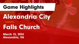 Alexandria City  vs Falls Church  Game Highlights - March 15, 2024