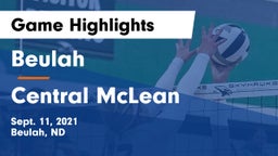 Beulah  vs Central McLean Game Highlights - Sept. 11, 2021