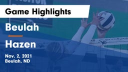 Beulah  vs Hazen  Game Highlights - Nov. 2, 2021