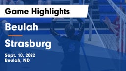 Beulah  vs Strasburg Game Highlights - Sept. 10, 2022