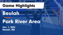 Beulah  vs Park River Area Game Highlights - Oct. 1, 2022