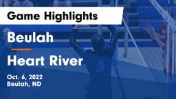 Beulah  vs Heart River  Game Highlights - Oct. 6, 2022