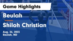 Beulah  vs Shiloh Christian  Game Highlights - Aug. 26, 2023