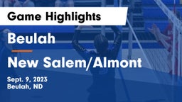 Beulah  vs New Salem/Almont Game Highlights - Sept. 9, 2023