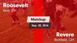 Matchup: Roosevelt vs. Revere  2016