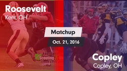 Matchup: Roosevelt vs. Copley  2016