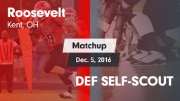 Matchup: Roosevelt vs. DEF SELF-SCOUT 2016