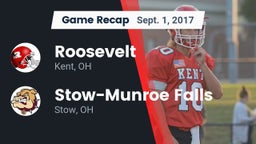 Recap: Roosevelt  vs. Stow-Munroe Falls  2017