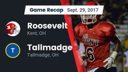 Recap: Roosevelt  vs. Tallmadge  2017