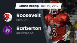 Recap: Roosevelt  vs. Barberton  2017