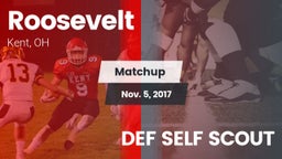 Matchup: Roosevelt vs. DEF SELF SCOUT 2017