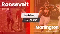 Matchup: Roosevelt vs. Marlington  2018
