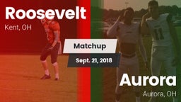 Matchup: Roosevelt vs. Aurora  2018