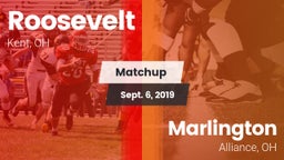 Matchup: Roosevelt vs. Marlington  2019