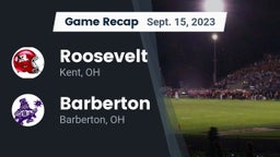 Recap: Roosevelt  vs. Barberton  2023