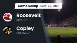 Recap: Roosevelt  vs. Copley  2023