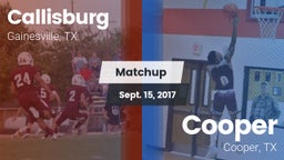 Matchup: Callisburg vs. Cooper  2017