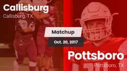 Matchup: Callisburg vs. Pottsboro  2017