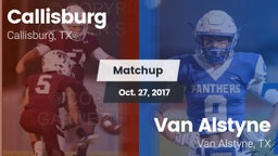 Matchup: Callisburg vs. Van Alstyne  2017