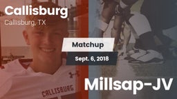 Matchup: Callisburg vs. Millsap-JV 2018