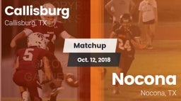 Matchup: Callisburg vs. Nocona  2018