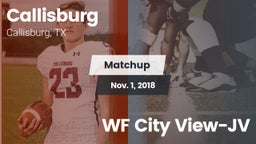 Matchup: Callisburg vs. WF City View-JV 2018