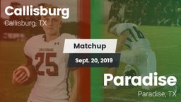 Matchup: Callisburg vs. Paradise  2019