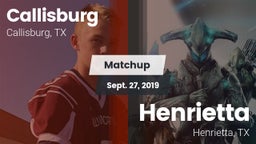Matchup: Callisburg vs. Henrietta  2019