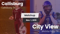 Matchup: Callisburg vs. City View  2019