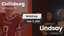 Matchup: Callisburg vs. Lindsay  2020