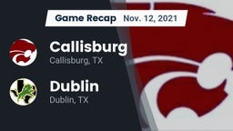 Recap: Callisburg  vs. Dublin  2021