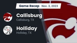 Recap: Callisburg  vs. Holliday  2023