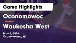 Oconomowoc  vs Waukesha West  Game Highlights - May 6, 2024
