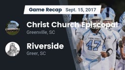 Recap: Christ Church Episcopal  vs. Riverside  2017