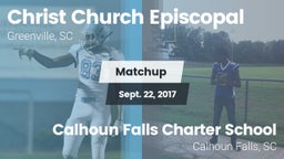 Matchup: Christ Church Episco vs. Calhoun Falls Charter School 2017