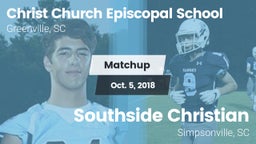 Matchup: Christ Church Episco vs. Southside Christian  2018