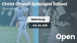 Matchup: Christ Church Episco vs. Open 2018