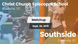 Matchup: Christ Church Episco vs. Southside  2019